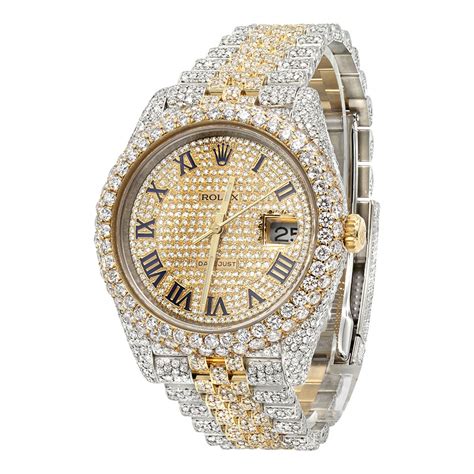 fake diamond rolex watches|Rolex knock off.